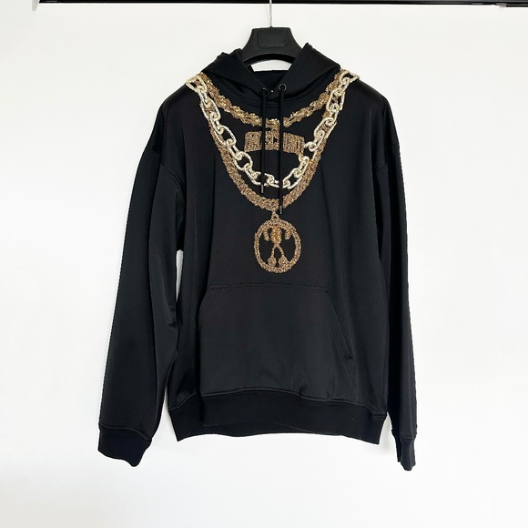 H&M X MOSCHINO HOODIE - Picture 1 of 5